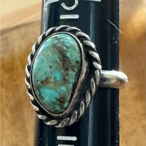 Turquoise Ring, 925 Sterling